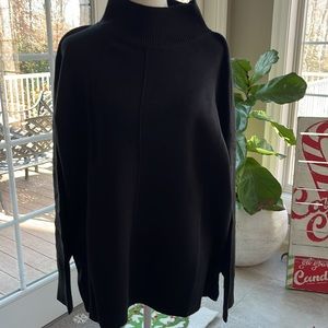 The Work Shop sweater, black, size L, new